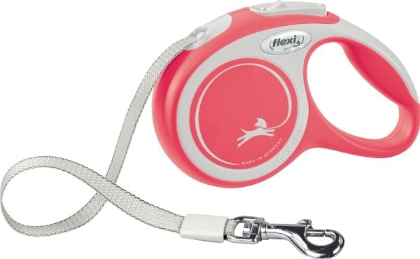 flexi New Comfort XS bånd 3 m, 12 kg, rød