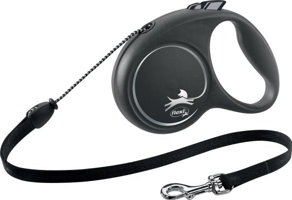 flexi Black Design M snor 5 m, 20 kg, lajitelma