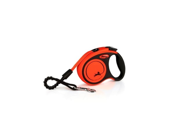flexi Xtreme line, bånd, XS: 3m < 15 kg, orange