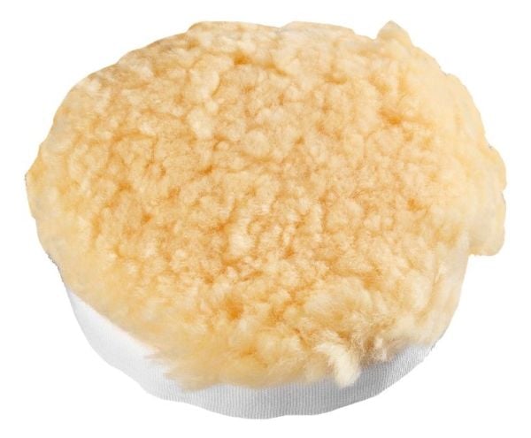 kwb 485500, Poleringssvamp, 13,5 cm, Hvit, Ull