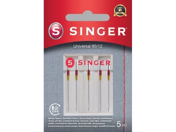 Singer universalnål str. 80, 5 stk