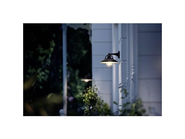 Philips myGarden Cormorant - Seinävalaisin - 1 pistorasia - E27 - musta