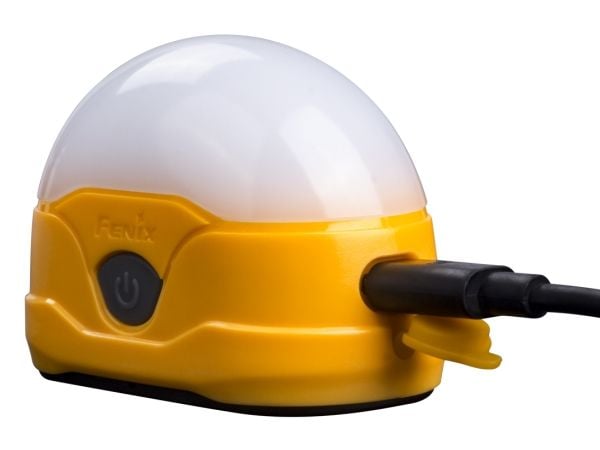 Fenix CL20R, Batteridrevet campinglygte, Oransje, Plast, IP66, 300 lm, LED