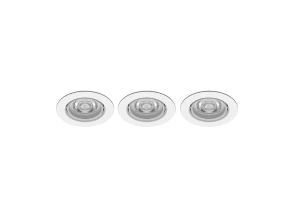 Philips Toiminnollinen Planet upotettava valaisin, Syvennysspottivalo, Ei vaihdettavissa oleva hehkulamppu, LED, 2700 K, 500 lm, Valkoinen