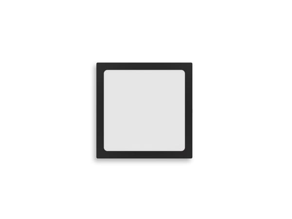 Philips Funksjonell Magneos-taklampe, 12 W, kvadratisk, Overflateegnet, Ikke-utskiftbare pærer, LED, 2700 K, 1150 lm, Svart