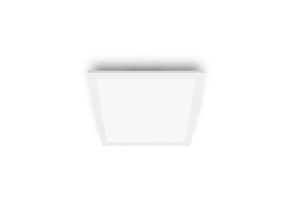 Philips Funksjonell Panel-taklampe, 12 W, kvadratisk, LED, 1200 lm, IP20, Hvit