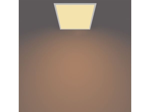 Philips Funksjonell Panel-taklampe, 36 W, kvadratisk, LED, Ikke-utskiftbare pærer, 3300 lm, IP20, Hvit