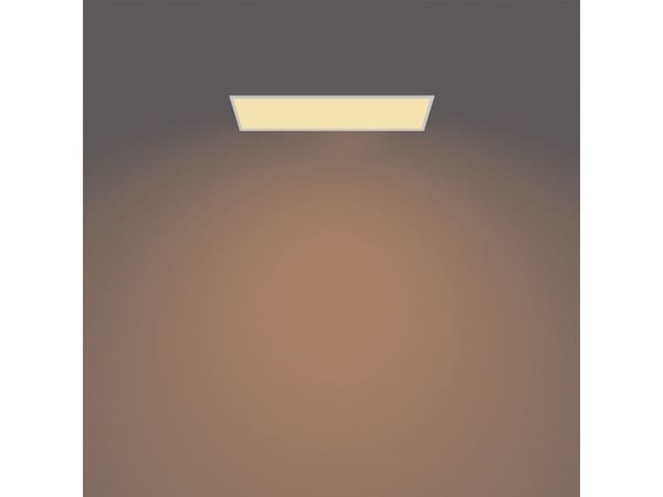 Philips Funksjonell Panel-taklampe, 36 W, rektangulær, LED, Ikke-utskiftbare pærer, 3300 lm, IP20, Hvit