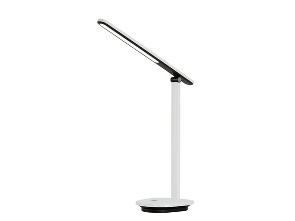 Philips Funksjonell Ivory-skrivebordslampe, Hvit, Metall, Soverom, Stue, Kontor, Tidsriktig, IP20, III