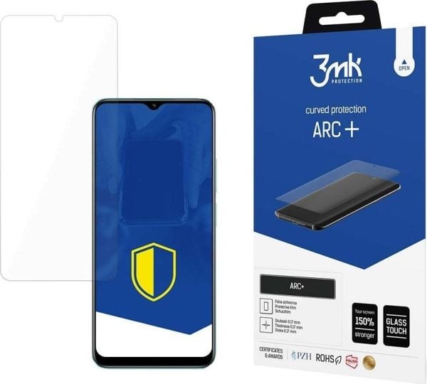 Realme C33 - 3mk ARC+ (skärmskydd)