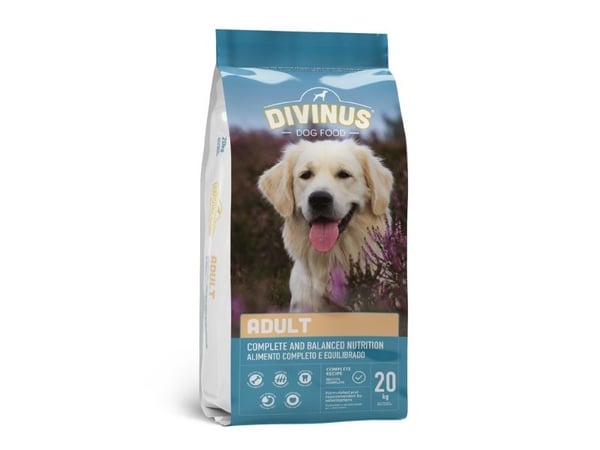 DIVINUS Adult - torrfoder för hundar - 20 kg