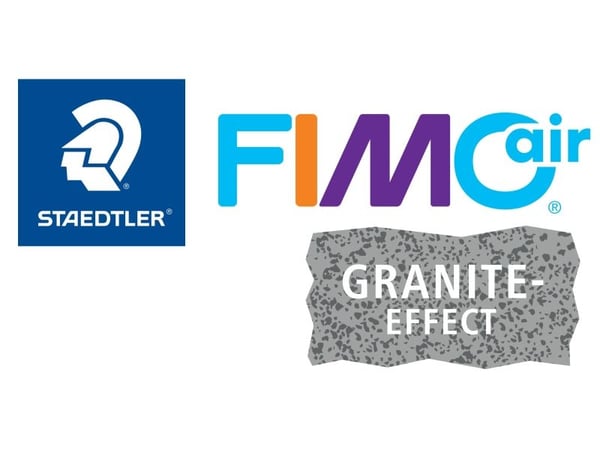 Staedtler® FIMO AIR granit-effect 350g grå