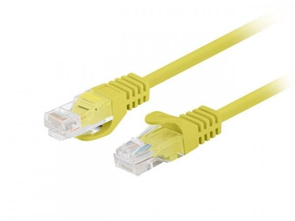PATCHCORD KAT.6 UTP 7.5M ŻÓŁTY FLUKE LÄPÄISSYT LANBERG