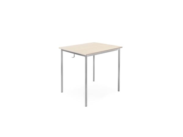 Hissipöytä 166 700x600 mm Korkeus 720 mm Koivulaminaatti alumiininharmaalla kehyksellä