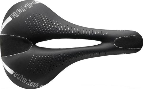 Selle Italia LADY GEL FLOW S (id match - S2) manganrør 7, fibra-tek, 300 g sort (NEW)