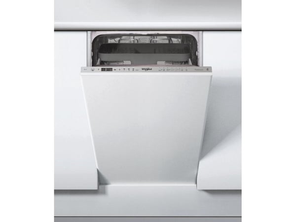 Whirlpool WSIO 3T223 PCE X, Fullstendig innebygget, Slimline (45 cm), Rustfritt stål, Knapper, 1,3 m, 1,55 m
