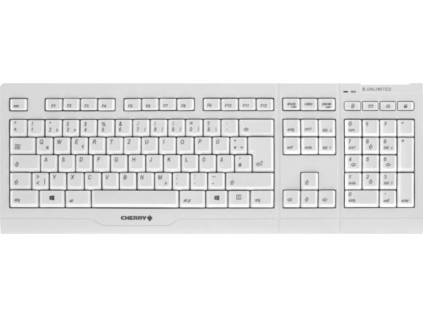CHERRY B.UNLIMITED 3.0 - Tastatur- og mussett - trådløs - 2.4 GHz - Fransk - tastsvitsj: CHERRY SX - svart