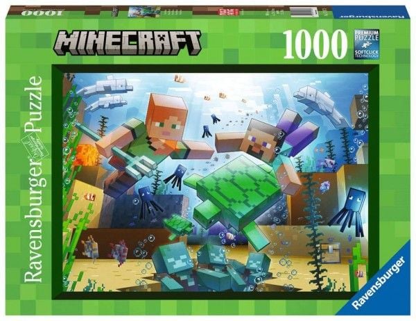 Ravensburger Minecraft, 1000 kpl, Videospil