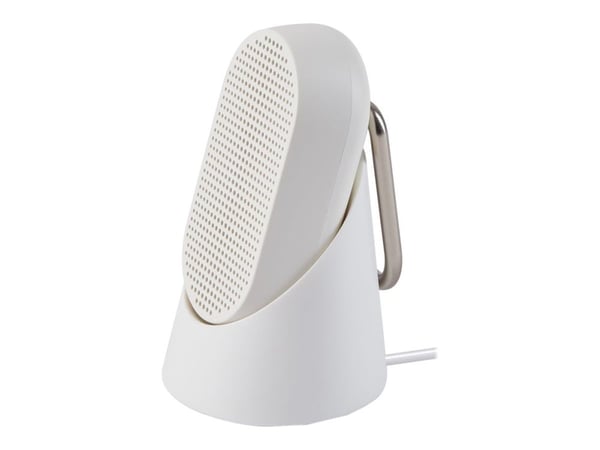 Lexon MINO T - Högtalare - för bärbar användning - trådlös - Bluetooth - 5 Watt - matt vit