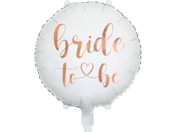 Folieballon Bride to be