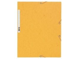 Elastisk mapp exacompta, 425 g, gul