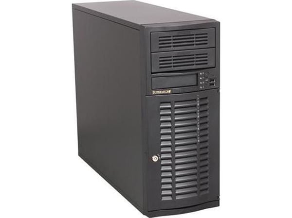 Supermicro SC733 TQ-668B - Tower - utvidet ATX (E-ATX) - SATA/SAS - hot-swap 668 watt - svart - USB