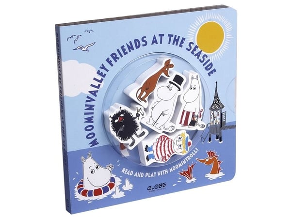 Moominvalley Friends at the Seaside-bok (engelsk)
