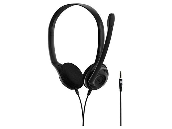 EPOS PC 5 CHAT - Hodesett - on-ear - kablet - 3,5 mm jakk - svart