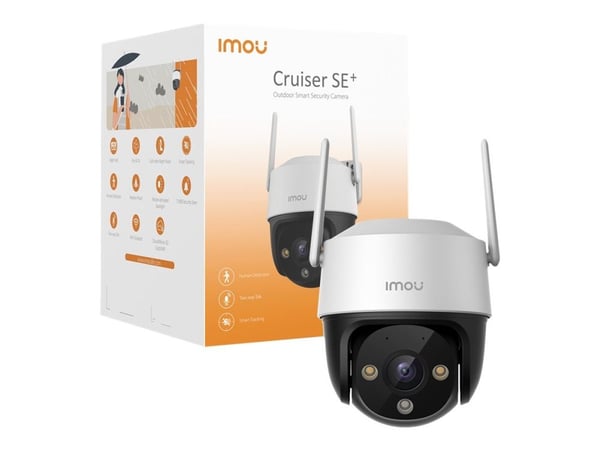 IMOU Cruiser SE+ - Nettverksovervåkingskamera - panorering / tipping - lite tårn - utendørs - værbestandig - farge (Dag og natt) - 4 MP - 2560 x 14...