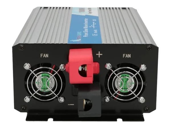 Extralink SPENNINGSOMFORMER 12V - 230V, 1000W, PURE SINUS OPIP-1000W, Universal, Automatisk, 12 V, 1 Hz, 1000 W, 230 V