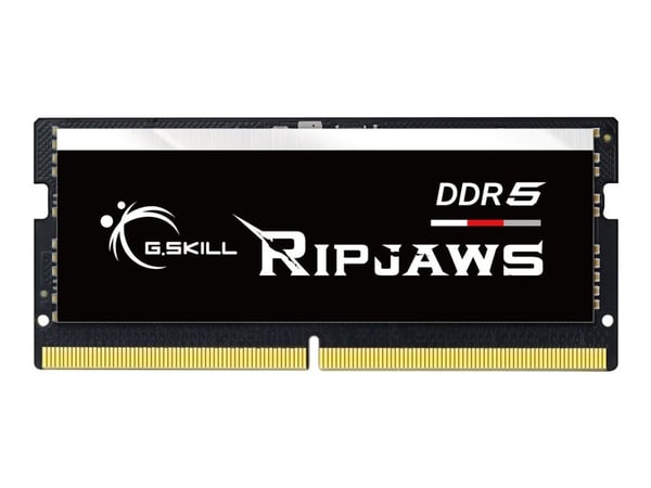 G.Skill Ripjaws - DDR5 - modul - 16 GB - SO DIMM 260-pin - 4800 MHz / PC5-38400 - CL40 - 1.1 V