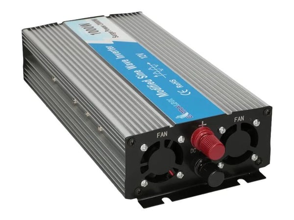 Extralink VOLTAGE CONVERTER 12V - 230V, 1000W, MODIFIED SINUS OPIM-1000W, Universaali, Auto, 12 V, 1 Hz, 1000 W, 230 V