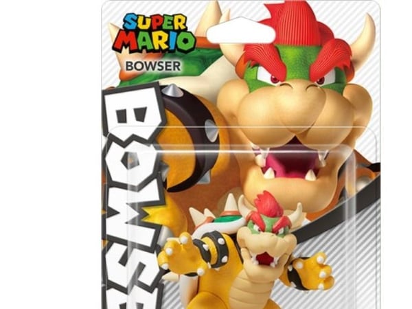 Nintendo amiibo Bowser - Super Smash Bros. Collection - lisävideopelihahmo pelikonsoliin - New Nintendo 3DS, New Nintendo 3DS XL; Nintendo Wii U -m...