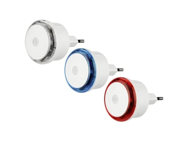 REV 0029340002, Blå, Rød, Hvit, LED, Blå, Rød, Hvit, AC, 230 V, 230 V