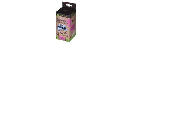 Kompostoituvat BIOpusseja ulosteille 8x15kpl sininen