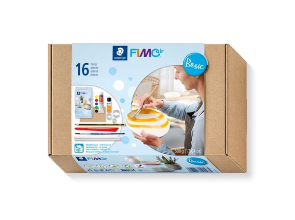 Staedtler FIMO air 81 SET, Modelleringsleire for barn, 10 stk