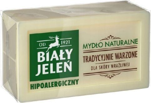 POL WHITE Naturlige såpestykker 150g