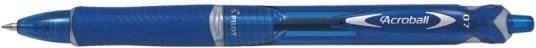 Kuglepen, Pilot Acroball, 0,7 mm, fine, blå, pakke a 10 stk