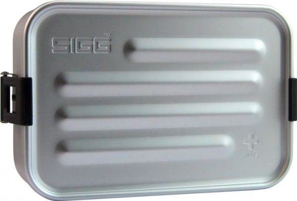 SIGG 8697.10, Boks, Rektangulær, Sort, Grå, Aluminium, 117 mm, 170 mm
