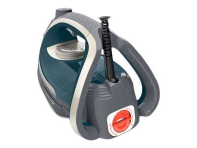 Tefal Ultragliss Plus FV6842E0 - Ångstrykjärn med automatisk avstängning - sula Durilium Airglide - 2800 W - ivory/blue