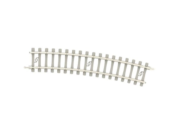 T14521 N Minitrix skinne betongsviller, bøyd 15°