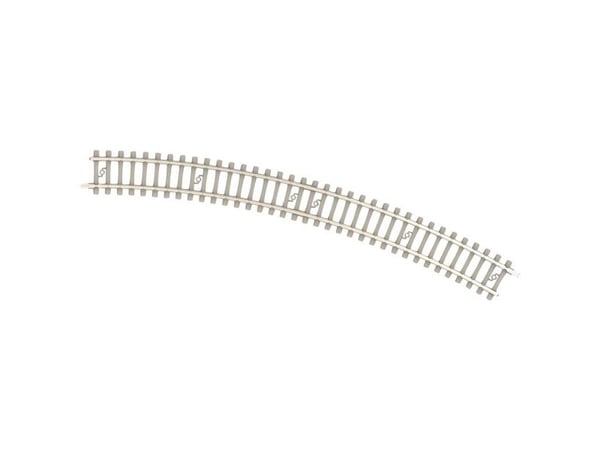 Minitrix-skinne T14520 N betonsviller, bøyd 30°