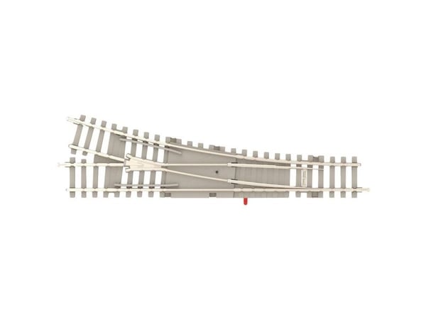 T14539 N Minitrix skinner - høyre - betongsviller 112,6 mm - 15°