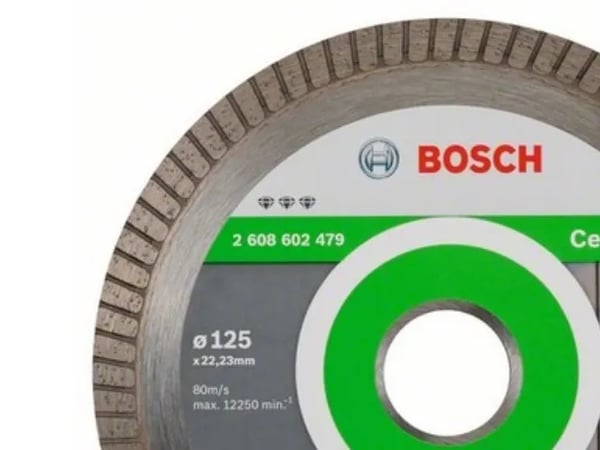 Bosch DIAMANTSKÆRESKIVE GRES 125X22,2MM BEST