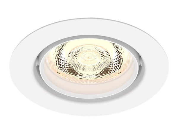 Philips Toiminnollinen Planet upotettava valaisin, Syvennysspottivalo, Ei vaihdettavissa oleva hehkulamppu, LED, 2700 K, 500 lm, Valkoinen