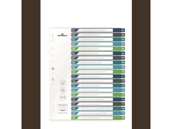 DURABLE - - tredubbla - daterad