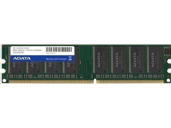 ADATA Apple Series - DDR - modul - 1 GB - 400 MHz - CL3 - ikke-bufret - ikke-ECC