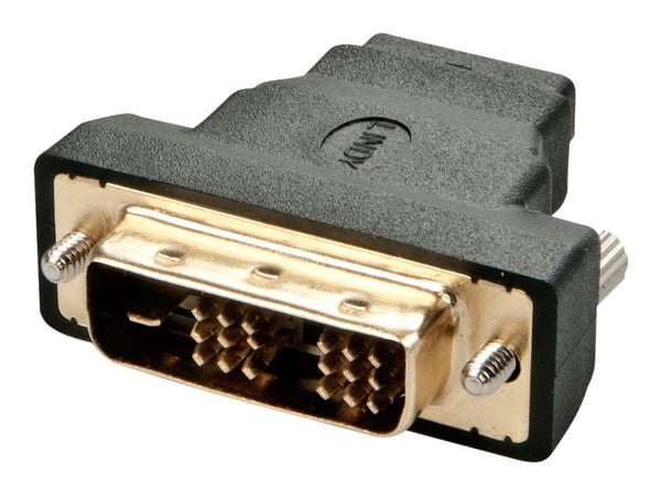 Lindy - Videoadapter - HDMI hun til DVI-D han