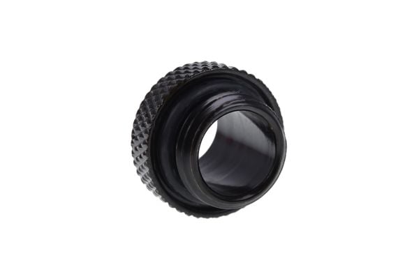 Alphacool 17399, Musta, Liitin, Nestemäinen, Messinki, 1/4", 15 mm