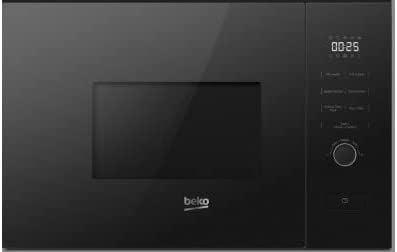 Beko BMGB20212B - Mikrobølgeovn med grill - innebygd - 20 liter - 800 W - svart